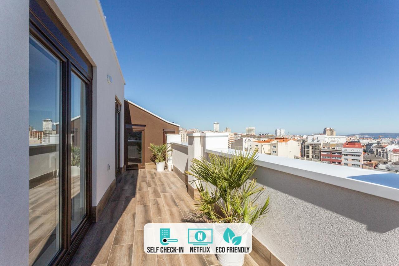Indigo Rooftop ア・コルーニャ エクステリア 写真